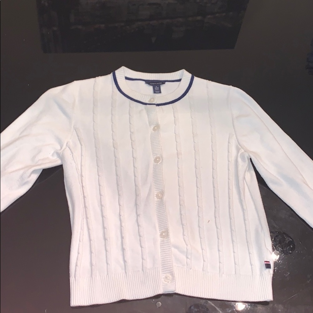 A Tommy Hilfiger sweater
